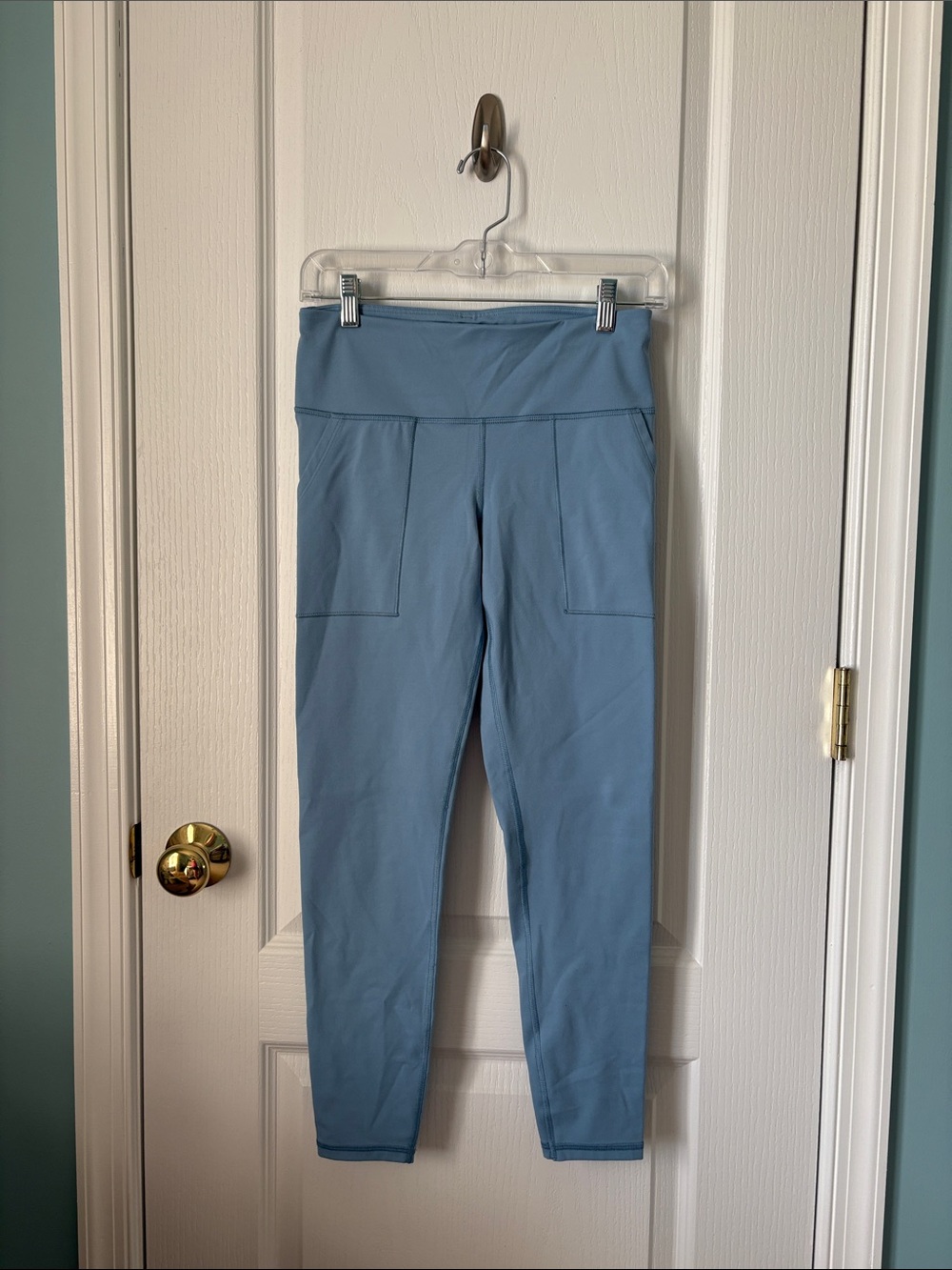 Gap Fit High-Waist Pocket Leggings - Blue